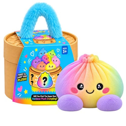 Mystery Plush Dumpling – Surprise Collectible Soft Toy with Steamer Basket Gift Box