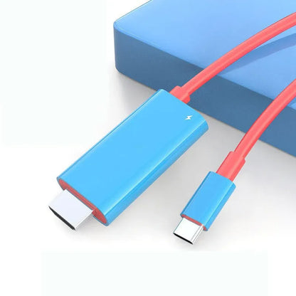 USB-C to HDMI Adapter – 4K Display, 100W PD Charging & 2M Cable