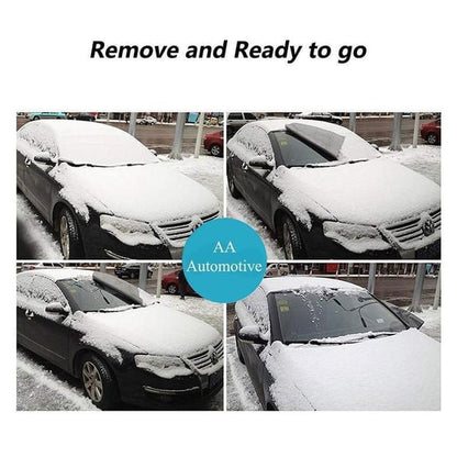 Windshield Snow & Frost Cover – All-Weather Car Windshield Sunshade
