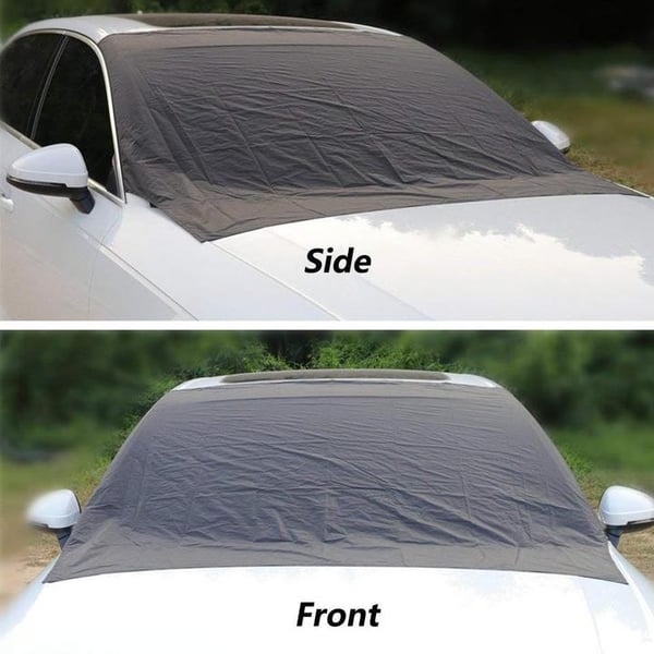 Windshield Snow & Frost Cover – All-Weather Car Windshield Sunshade
