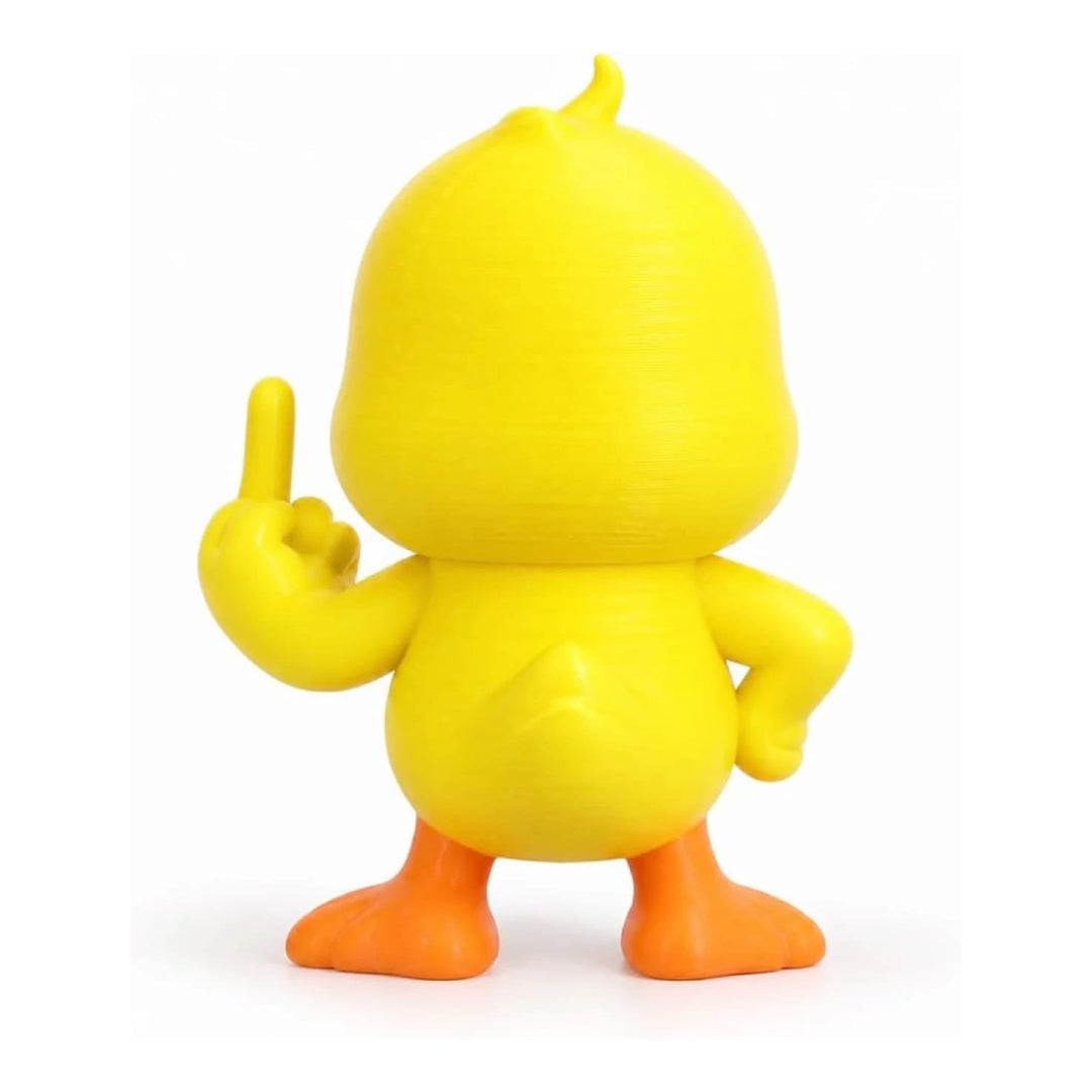 Funny Angry Duck Figurine – Sarcastic Desk Decor & Novelty Gift