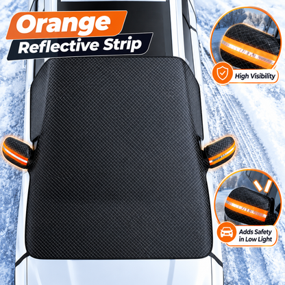 Windshield Snow & Frost Cover – All-Weather Car Windshield Sunshade