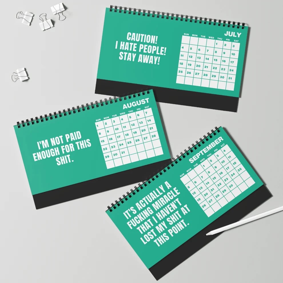 😂NOT TODAY! — Unfiltered Signs & Calendars