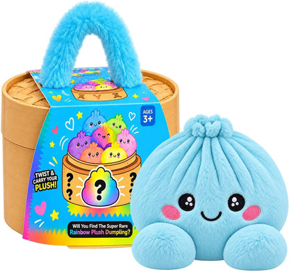 Mystery Plush Dumpling – Surprise Collectible Soft Toy with Steamer Basket Gift Box
