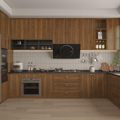 Realistic Wood Grain Peel & Stick Contact Paper – Waterproof Furniture & Countertop Vinyl Wrap