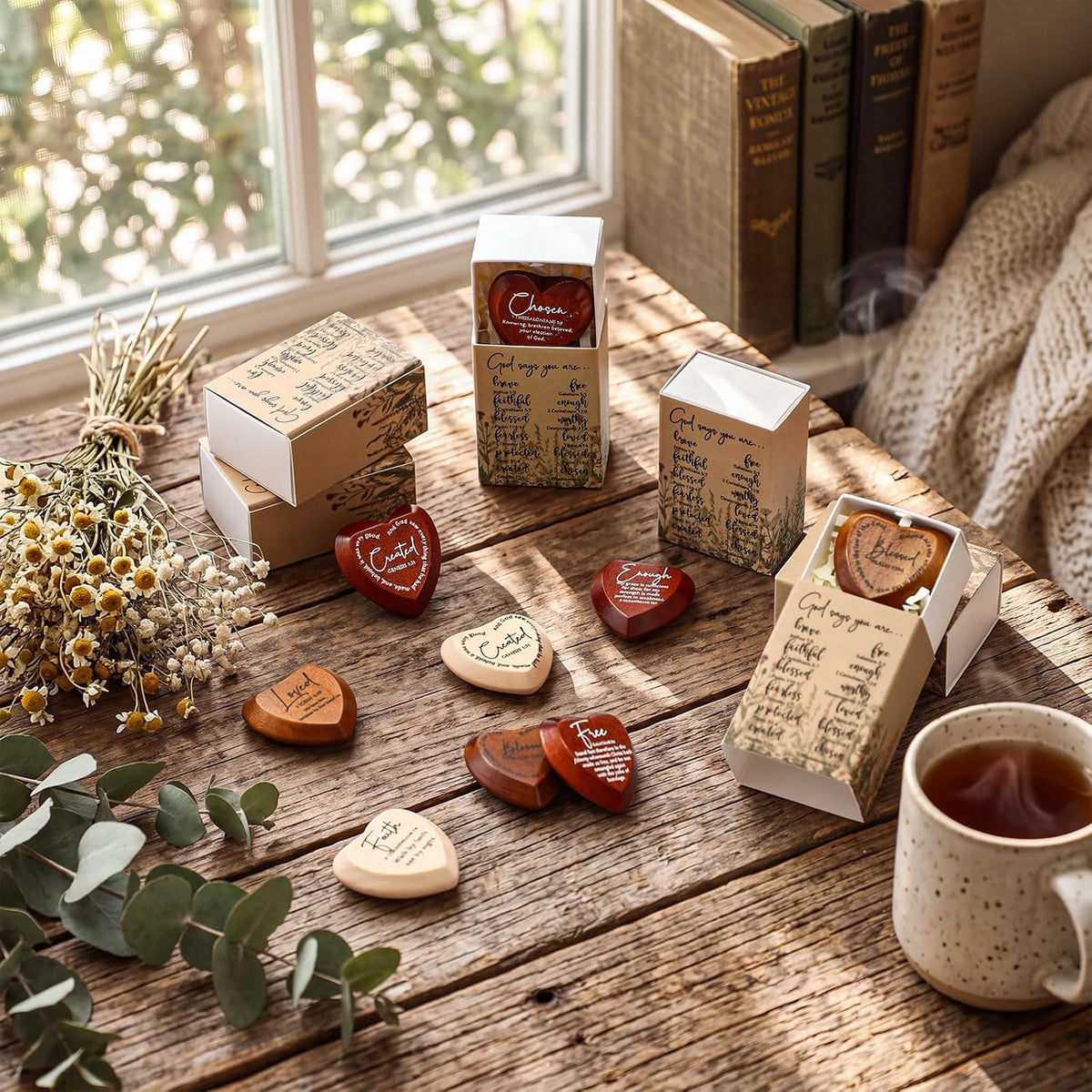 ✝️ Christian Pocket Heart Gift Set