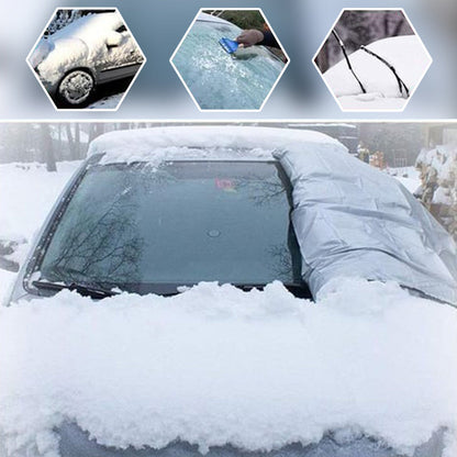 Windshield Snow & Frost Cover – All-Weather Car Windshield Sunshade