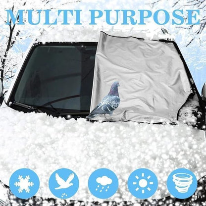Windshield Snow & Frost Cover – All-Weather Car Windshield Sunshade