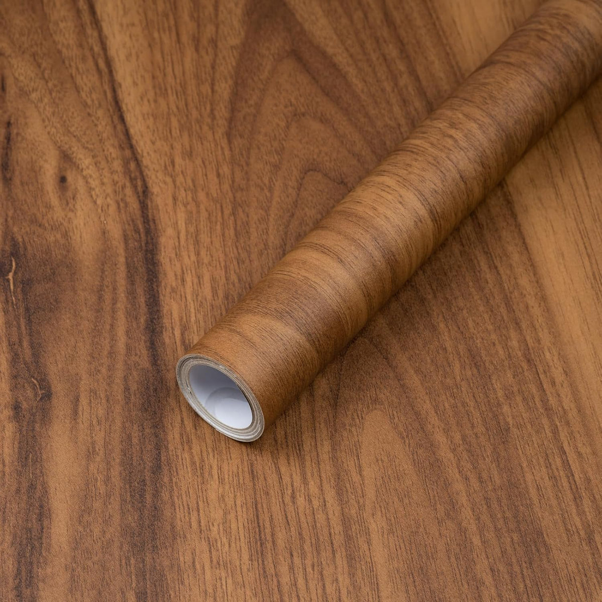 Realistic Wood Grain Peel & Stick Contact Paper – Waterproof Furniture & Countertop Vinyl Wrap