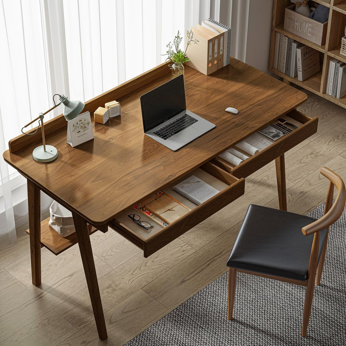 Realistic Wood Grain Peel & Stick Contact Paper – Waterproof Furniture & Countertop Vinyl Wrap