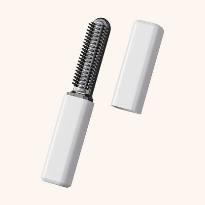 ✨ Compact Wireless Hot Comb – Handy Bang Styling Companion