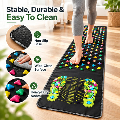 Foot Massage Mat – Textured Acupressure Mat for Everyday Relaxation