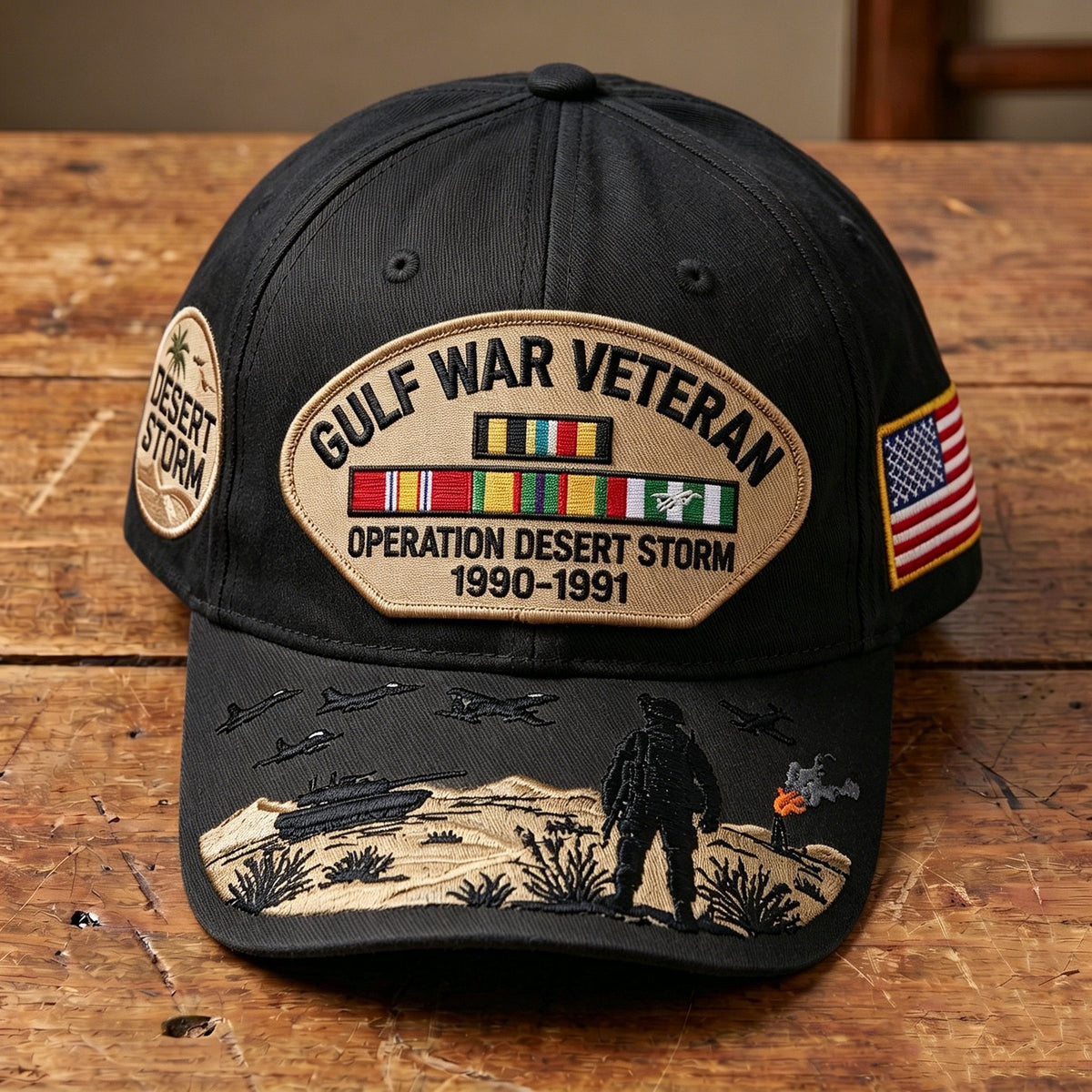 🇺🇸 Gulf War Veteran Tribute Cap🎖️