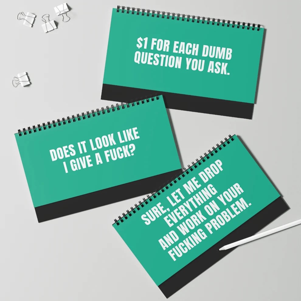 😂NOT TODAY! — Unfiltered Signs & Calendars