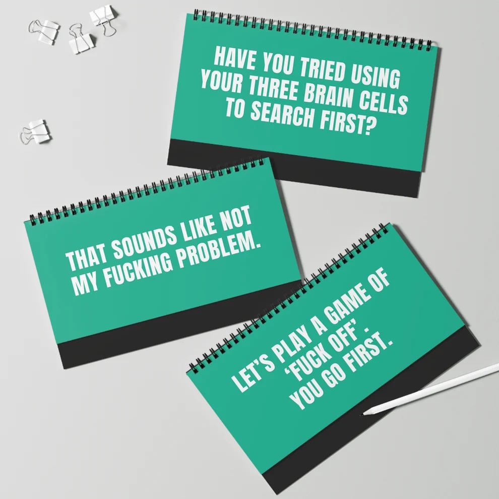 😂NOT TODAY! — Unfiltered Signs & Calendars