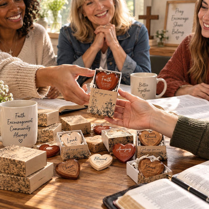 ✝️ Christian Pocket Heart Gift Set