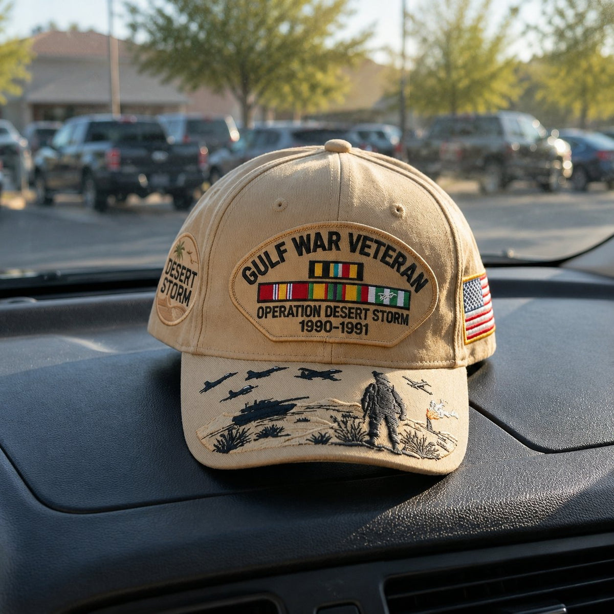 🇺🇸 Gulf War Veteran Tribute Cap🎖️