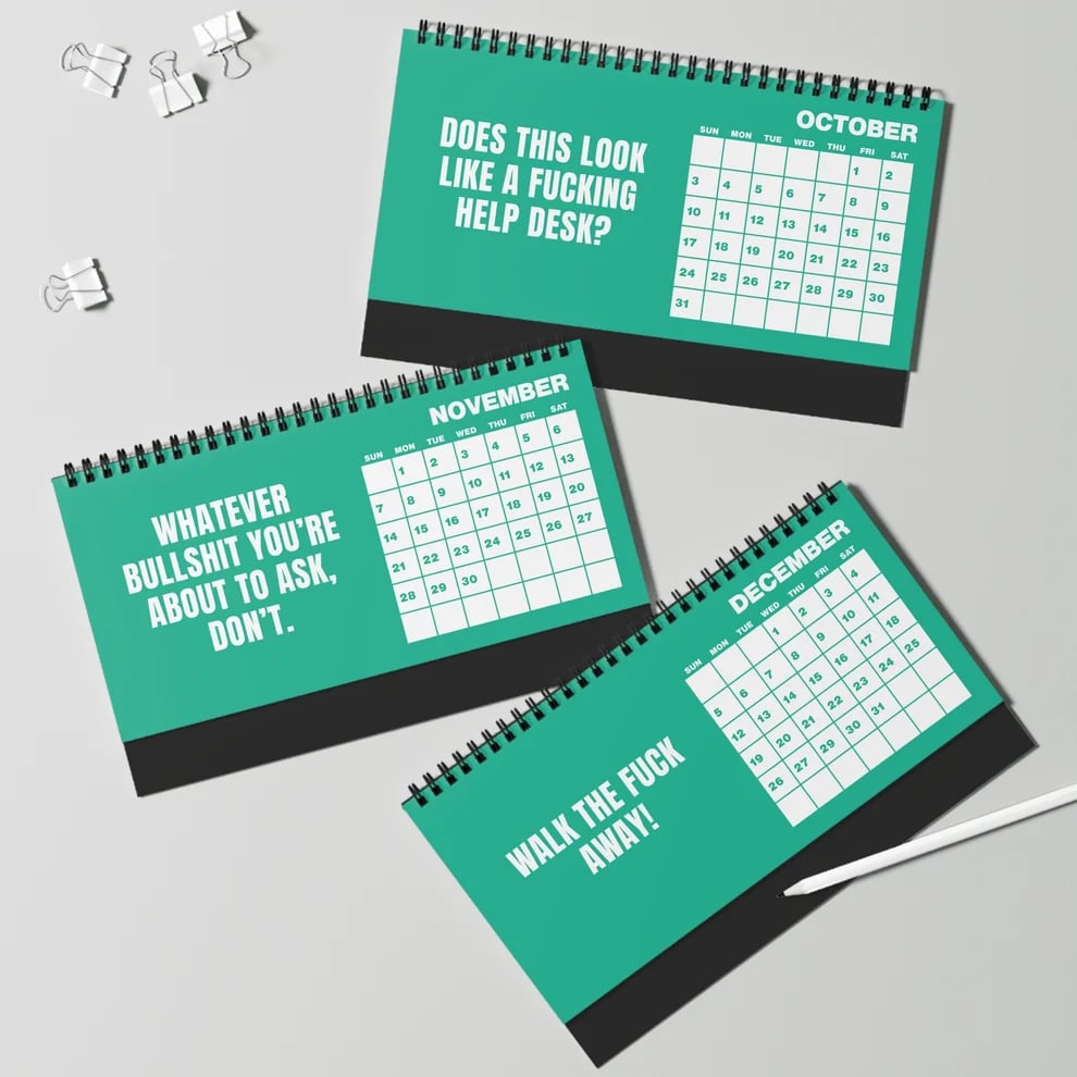 😂NOT TODAY! — Unfiltered Signs & Calendars