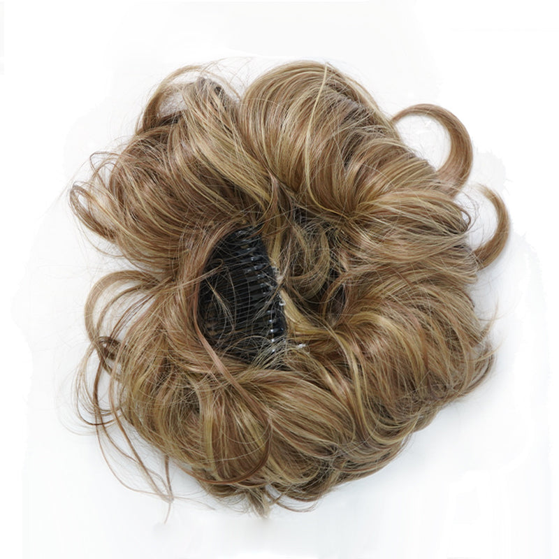 🌸Messy Side Comb Clip In Bun Hair Accessory