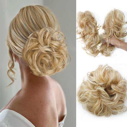 🌸Messy Side Comb Clip In Bun Hair Accessory
