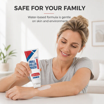 Waterproof Wall Repair Paste with Integrated Roller Brush