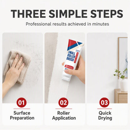 Waterproof Wall Repair Paste with Integrated Roller Brush