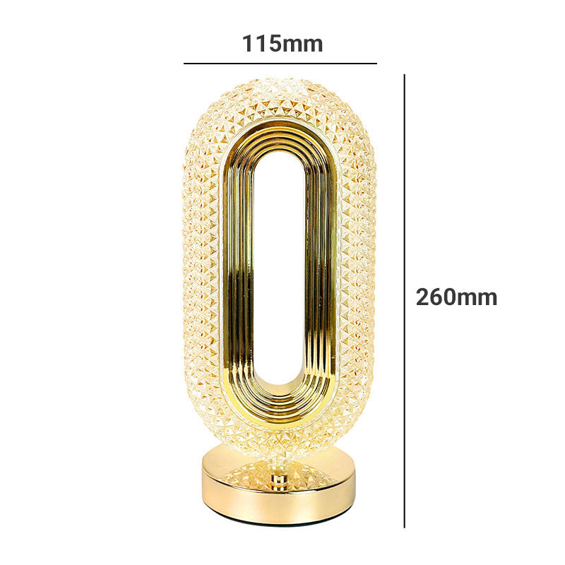 Rechargeable Touch Bedside Lamp – 3 Color LED Night Light