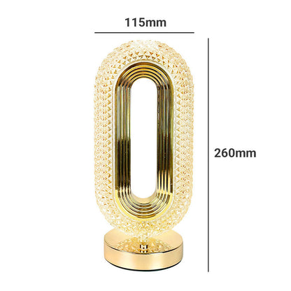Rechargeable Touch Bedside Lamp – 3 Color LED Night Light