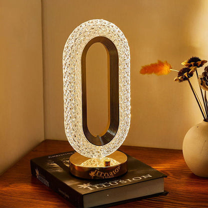 Rechargeable Touch Bedside Lamp – 3 Color LED Night Light