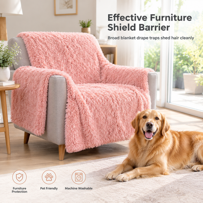 🐕🐱Soft Plush Double Layer Pet Blanket for Dogs and Cats